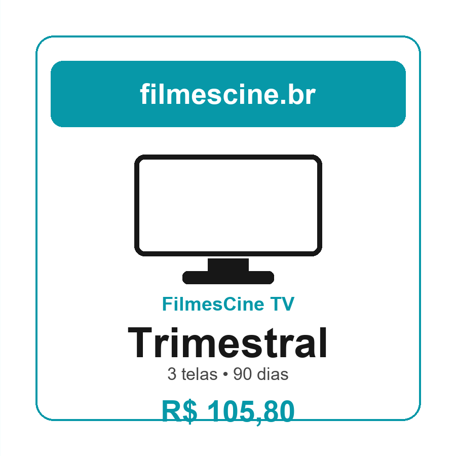 FilmesCine TV Trimestral 3 telas